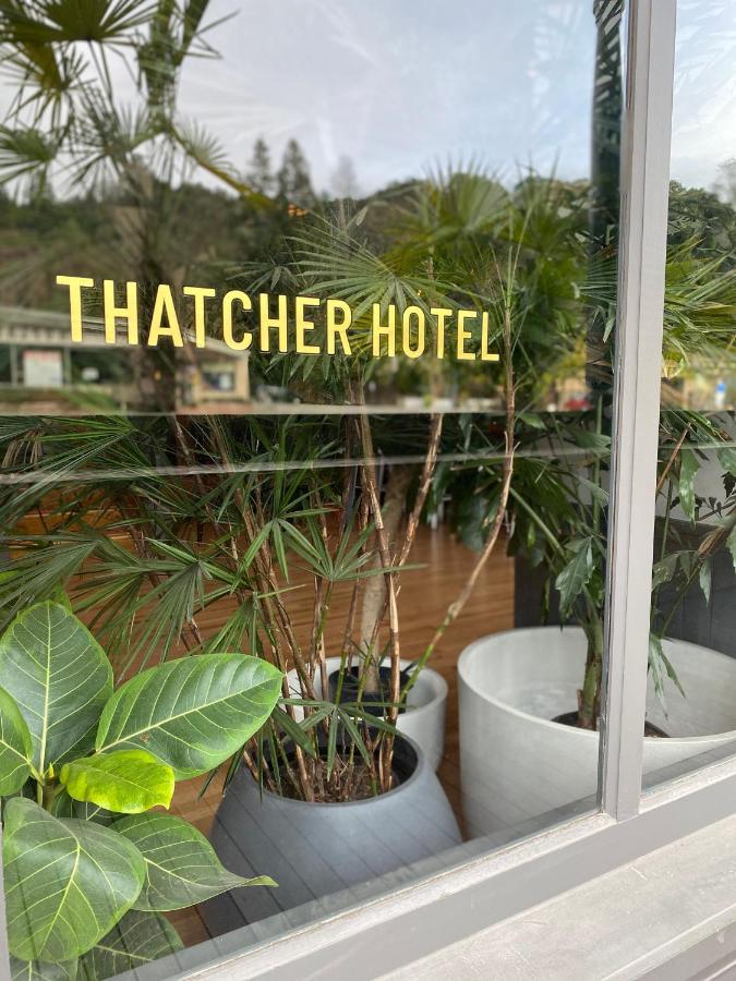 Thatcher Hotel Hopland Exterior photo